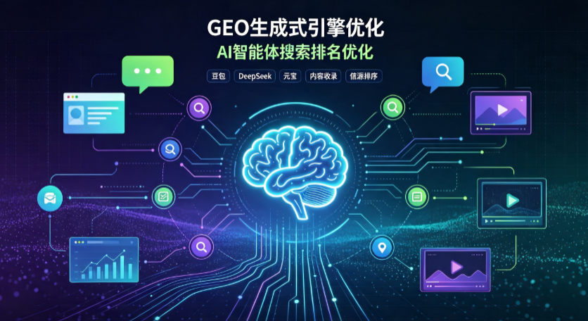 瓮安县GEO 浪潮来袭：生成式引擎优化崛起，创作者争抢豆包、DeepSeek、元宝智能体流量入口